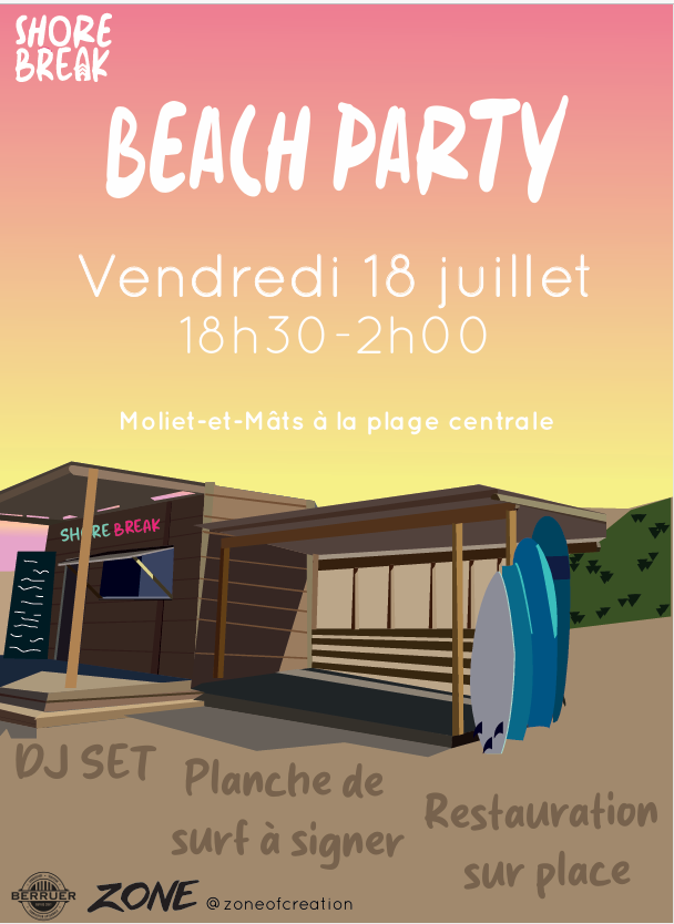 Affiche pour l'évènement fictif