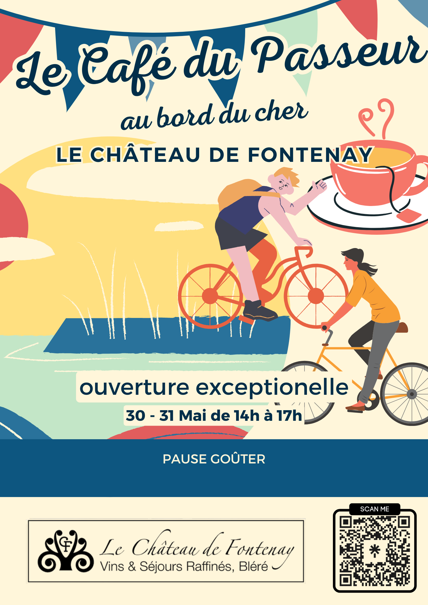 Affiche réalisée pour l'occasion